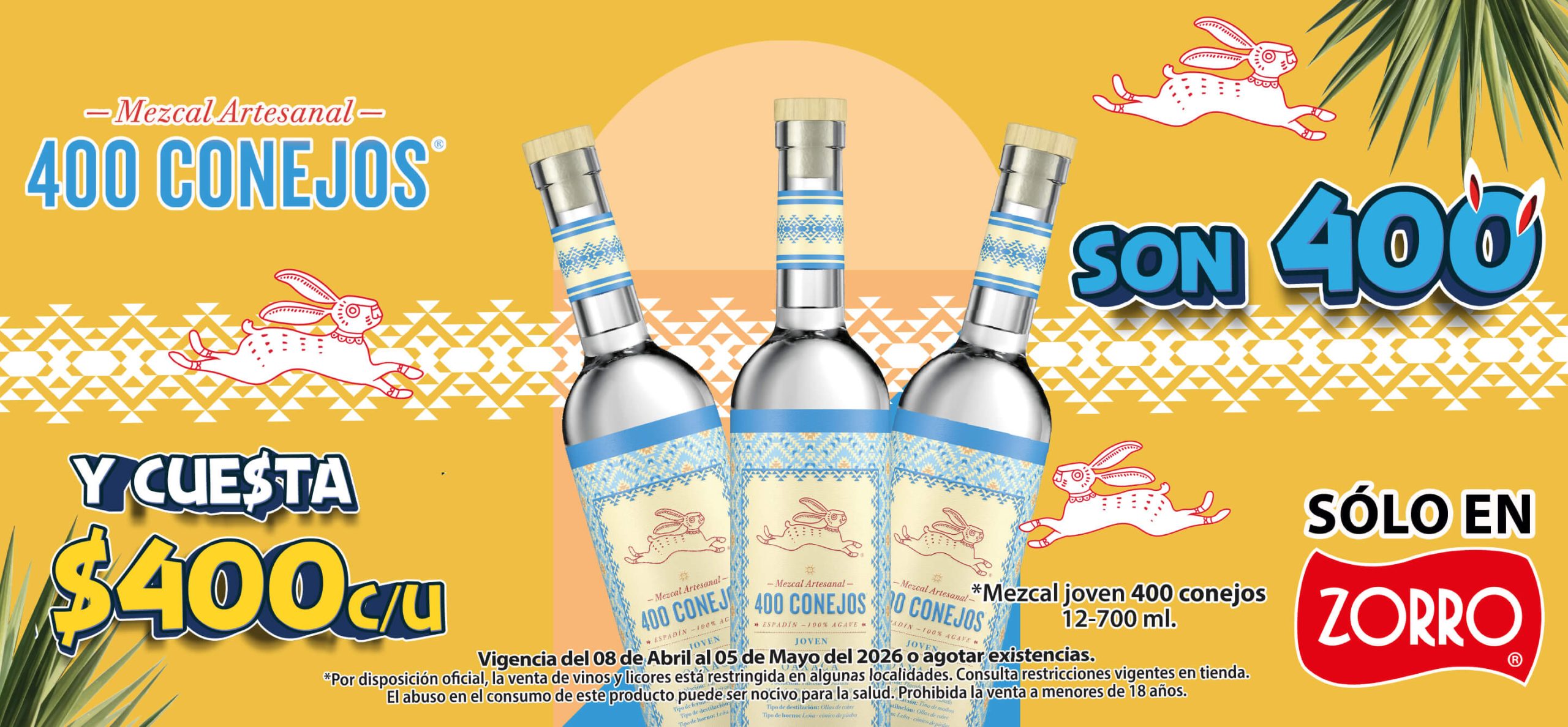 Campaña 400 Conejos RDS Abril 2026_Página Web Celular