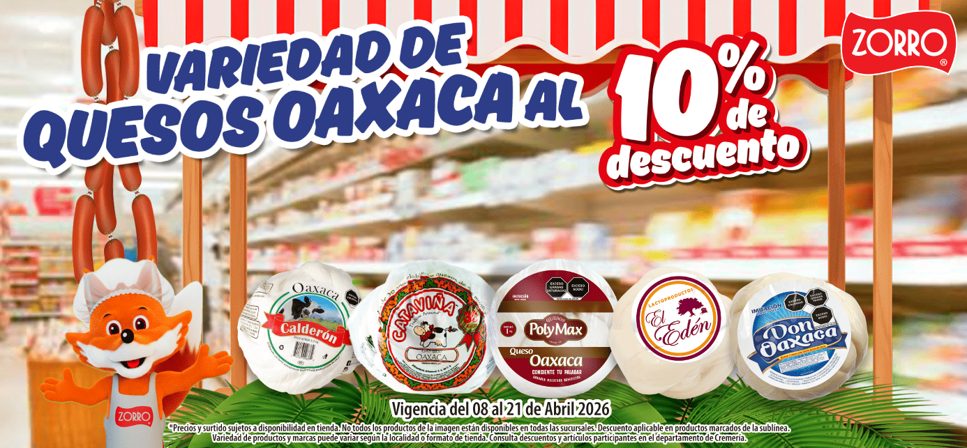 Queso Oaxaca 8 de Abril 2026 Pagina Web Celular