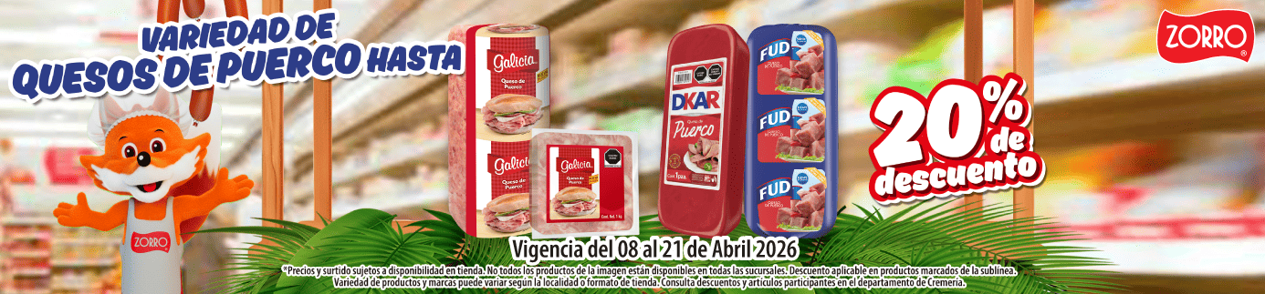 Queso Puerco 8 de Abril 2026 Pagina Web