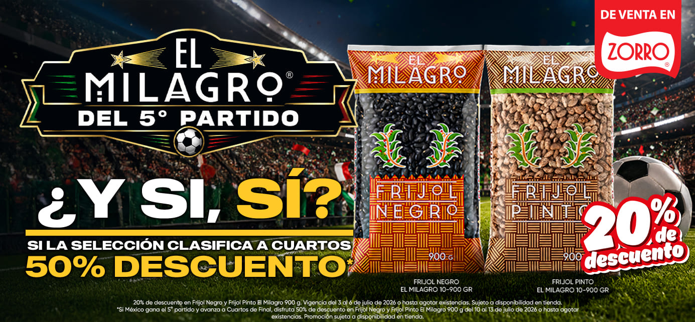 El Milagro_Frijol 1385x642 Pagina Web Cel 3 de Julio 2026