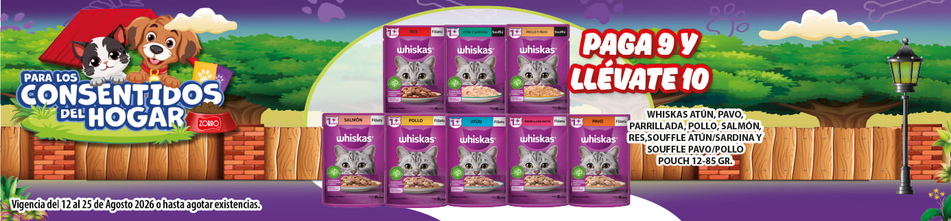 Whiskas 12 de Agosto 2026 Página Web