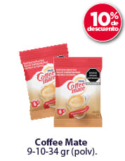 Coffe Mate 23 de Sep 2026